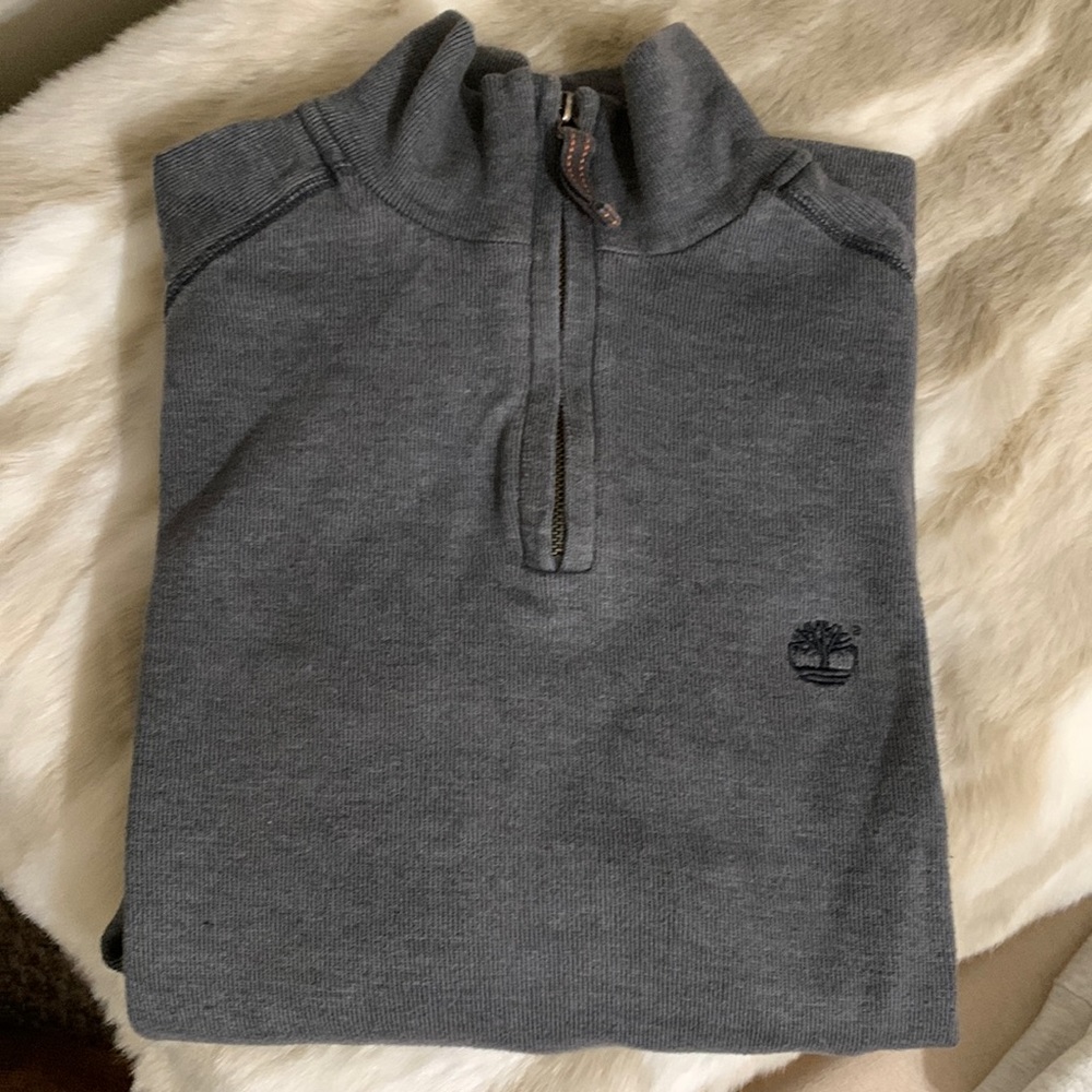 Timberland long sleeve quarter zip pullover